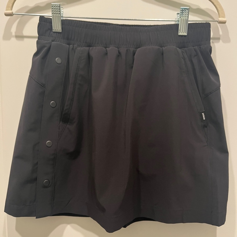 Prana Women's Black Railay Snap Up Skort XS
